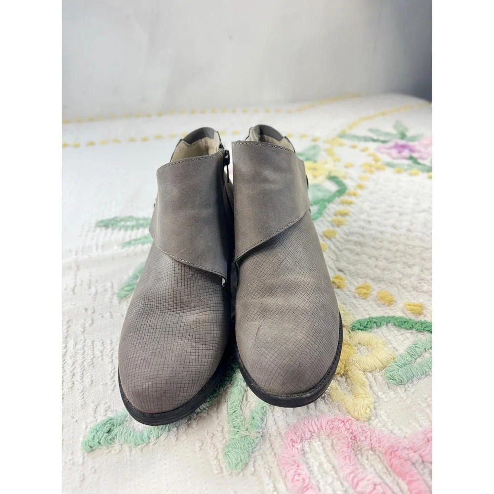 JBU by Jambu Cassidy Ankle Boots Womens 6.5M Gray Vegan‎ Memory Foam